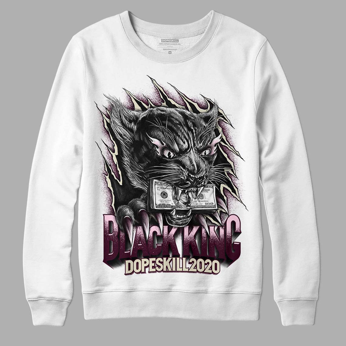 Dunk Low Night Maroon And Medium Soft Pink Dopeskill Sweatshirt Black King Graphic