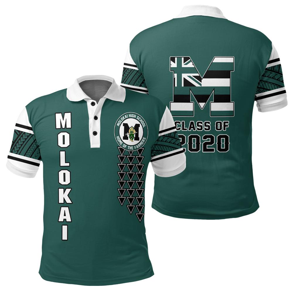 (Personalized) Alohawaii – Molokai High Custom Your Class Polo Shirt – AH J0