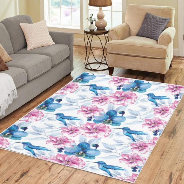 Hummingbird Area Rug