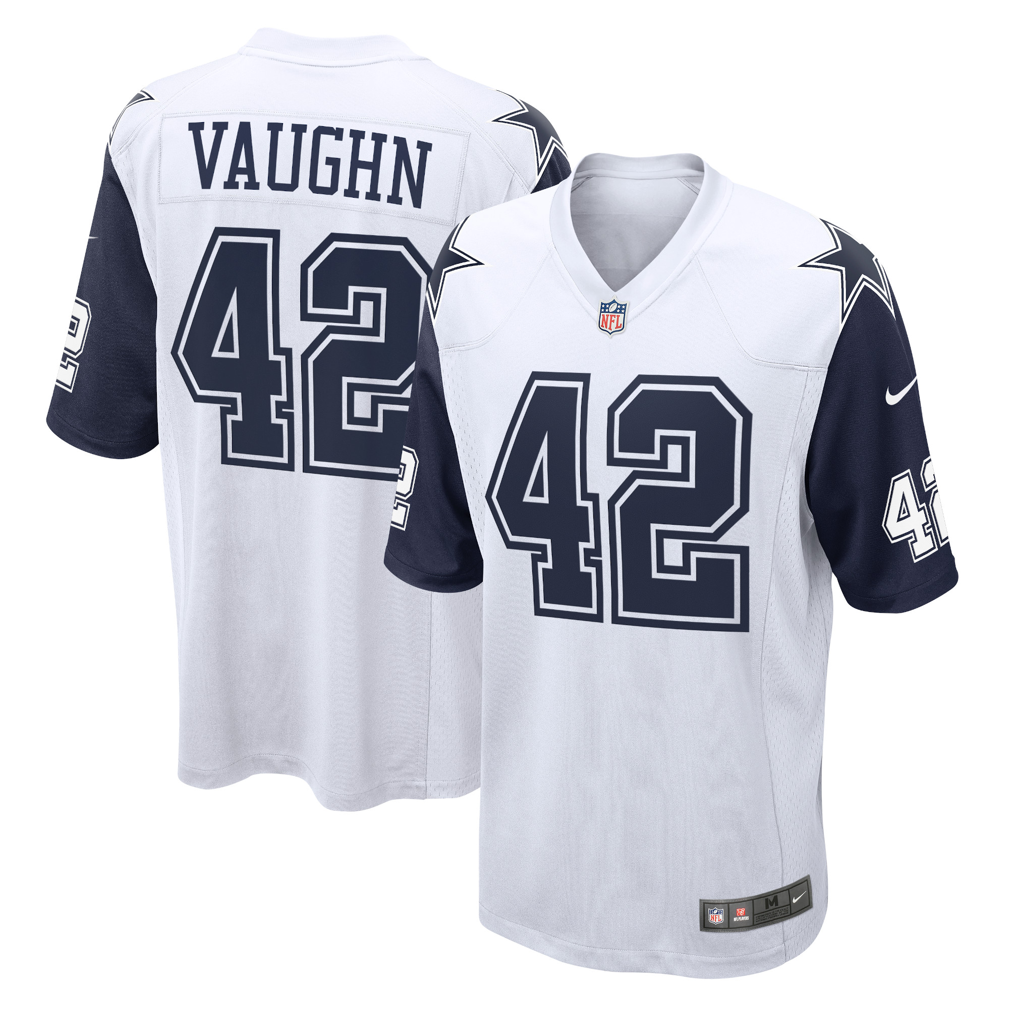 Deuce Vaughn Dallas Cowboys Alternate Game Jersey – White