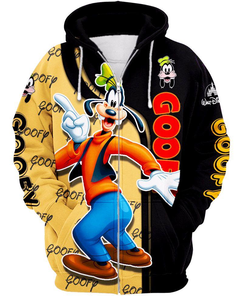 Goofy Zip-Up Hoodie