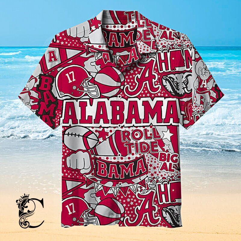 University Of Alabama L Hawaiian Shirt