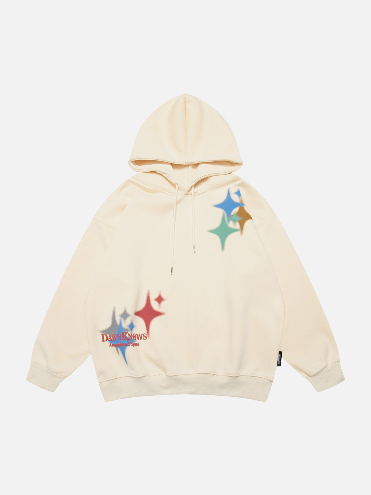 Talishko™ – Colorful Star Print Print Hoodie