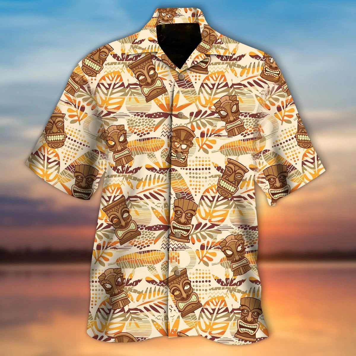 Tiki Hawaii Shirt Unisex Adult Ha50430