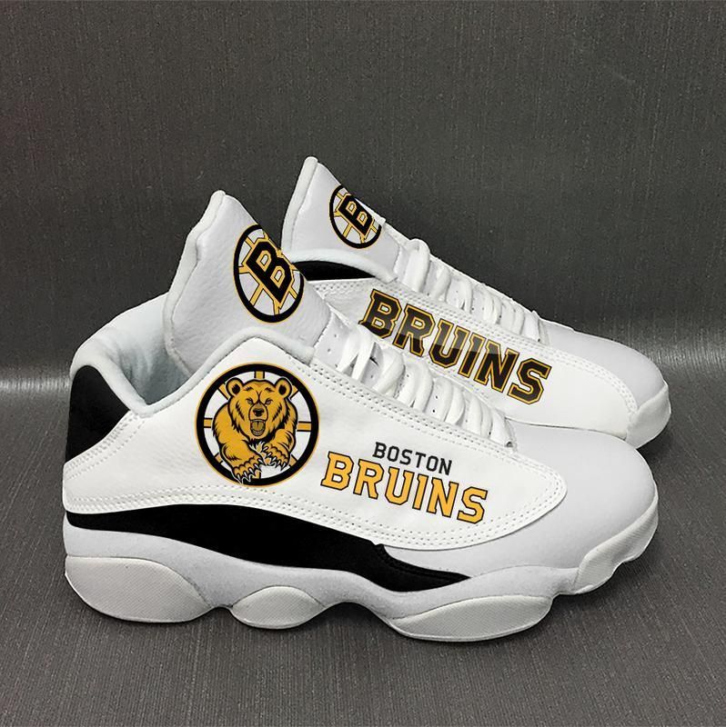 Boston Bruins Shoes form AIR Jordan 13 Sneakers-Hao1 JD13 Sneakers Personalized Shoes Design