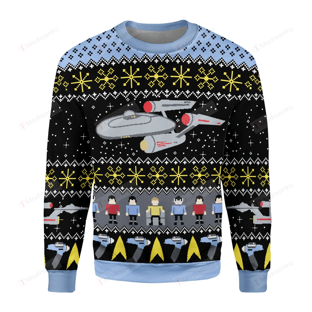 Star Trek Ugly Christmas Sweater, All Over Print Sweatshirt