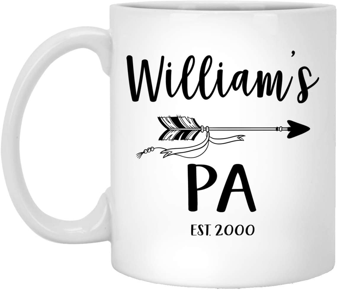 New Pa Mug – Personalized Pa Mug – Baby Reveal Mug – First Time Pa Gift – Father’S Day Gift 11Oz