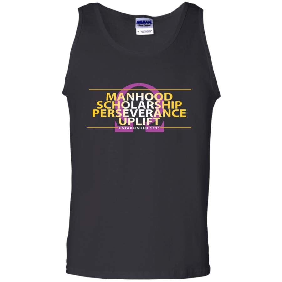 Omega Psi Que Dog – Principles 1911 Manhood Scholarship – Tank top – Teeever