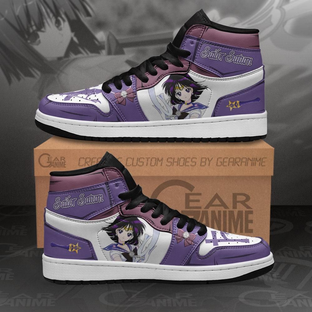Sailor Saturn Sailor Moon Anime Mn11 Air Jordan Shoes Sport Sneakers