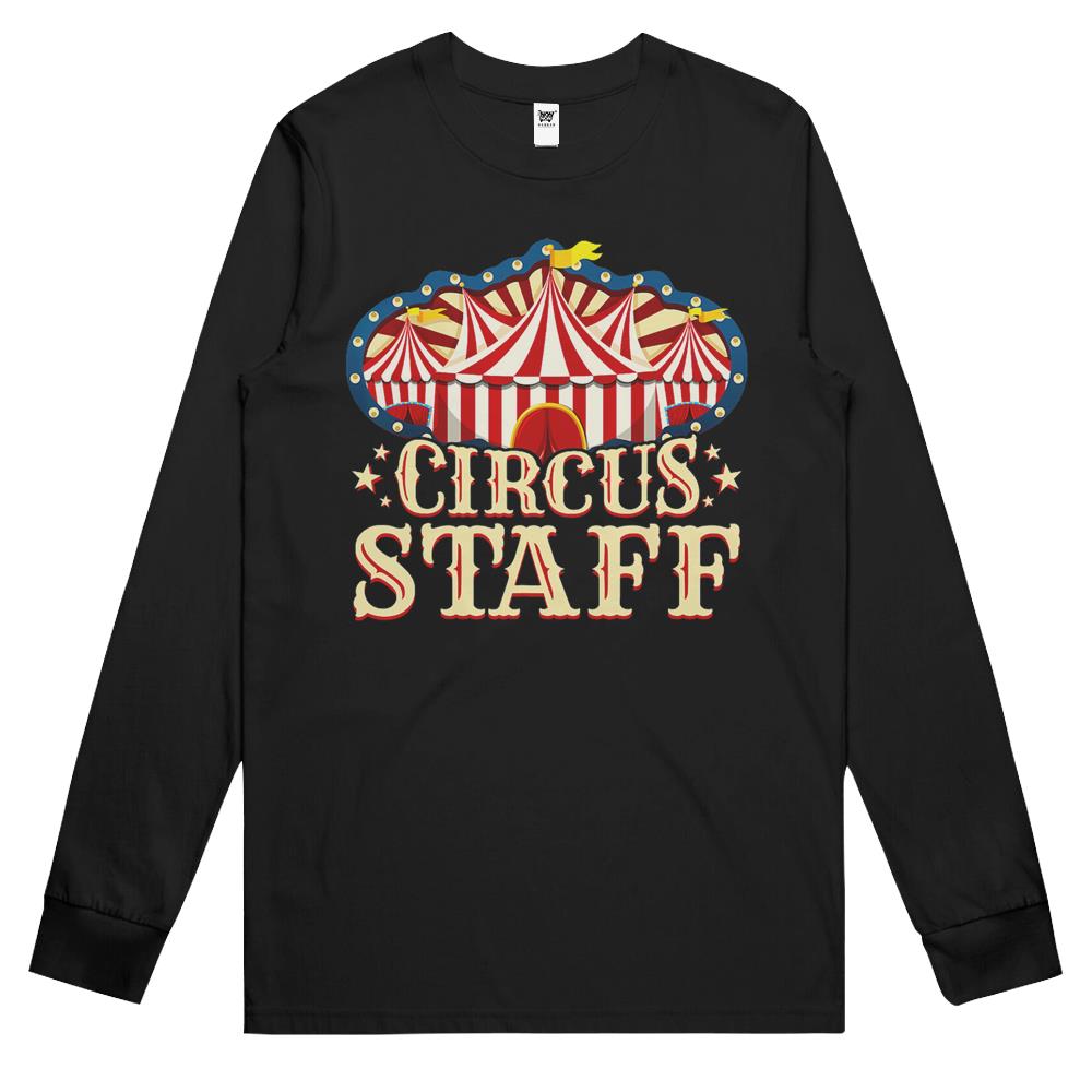 Circus Staff Shirt – Circus Party Shirt – Circus Staff Long Sleeve T Shirts