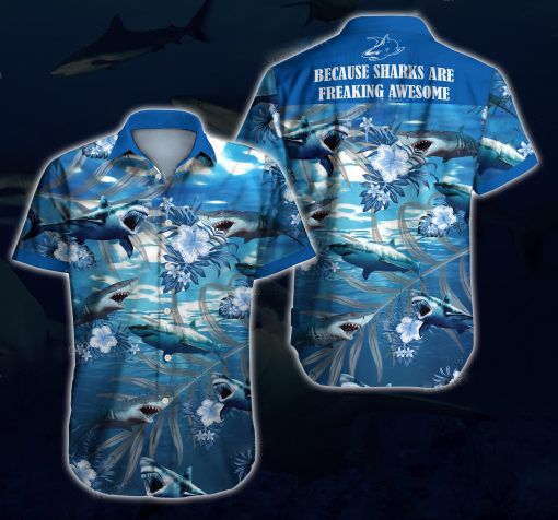 Shark Hawaiian Shirt Ha5870