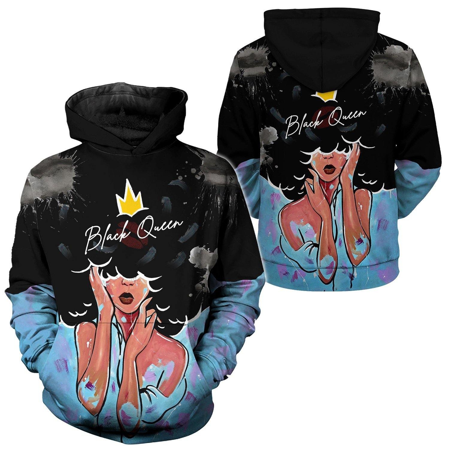 Black Queen Magic Hoodie For Men And Women