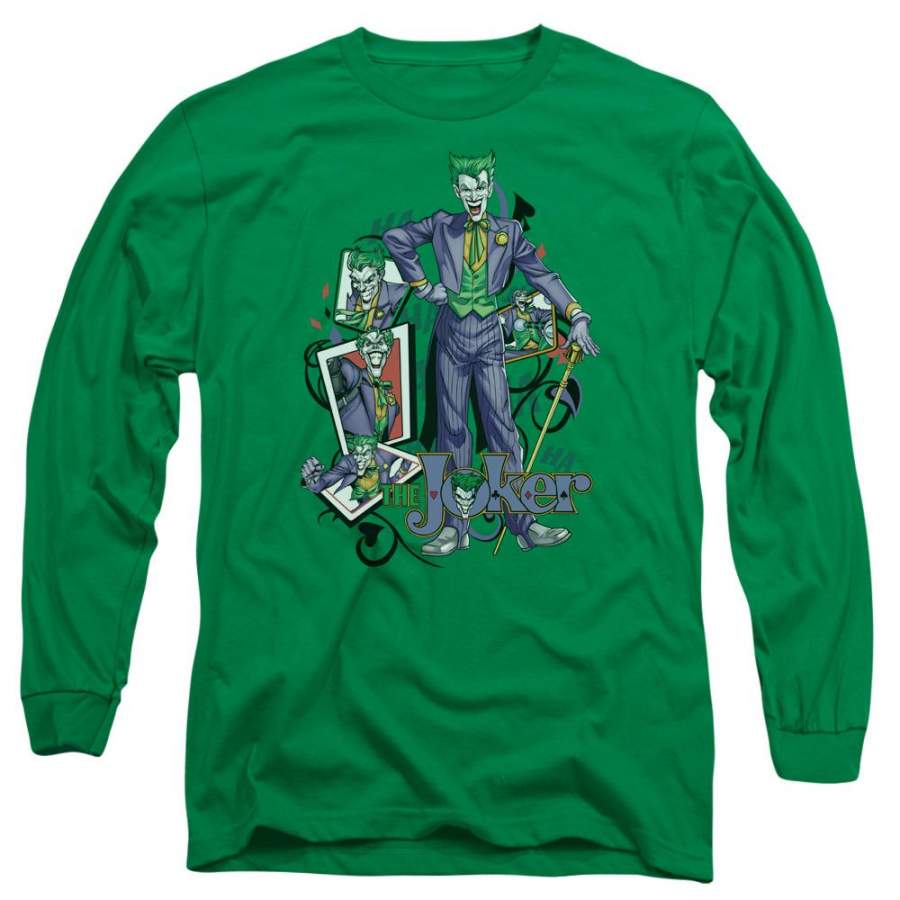 Batman – Wild Cards Long Sleeve Adult 18/1