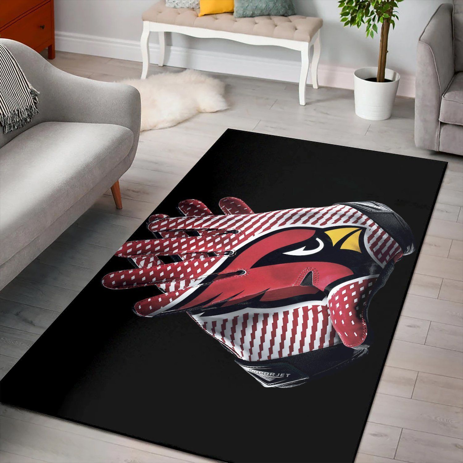 S Hd Arizona Cardinals Rug, Area Rug, Floor Decor