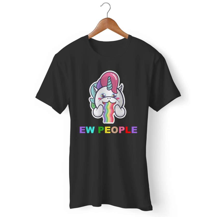 Ew People Unicorn Man’s T-Shirt