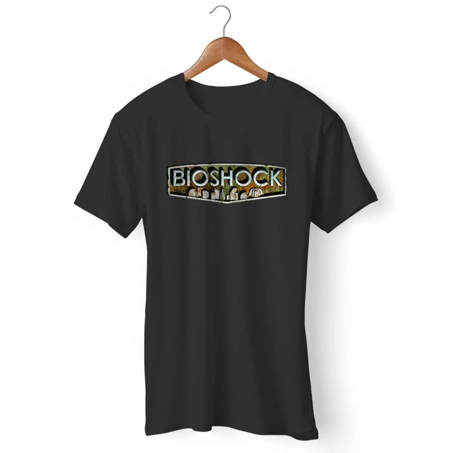 Bioshock Logo Vintage Man’s T-Shirt