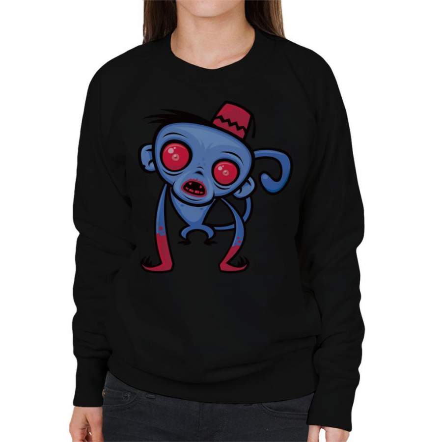 Zombie Monkey Women’s Sweatshirt