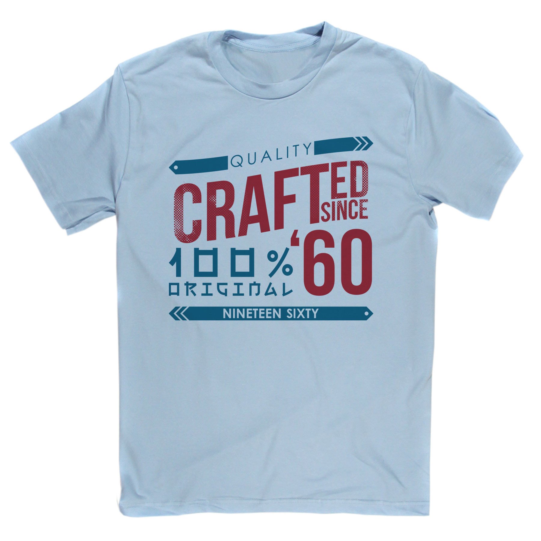 Crafted in 1960 Year T Shirt