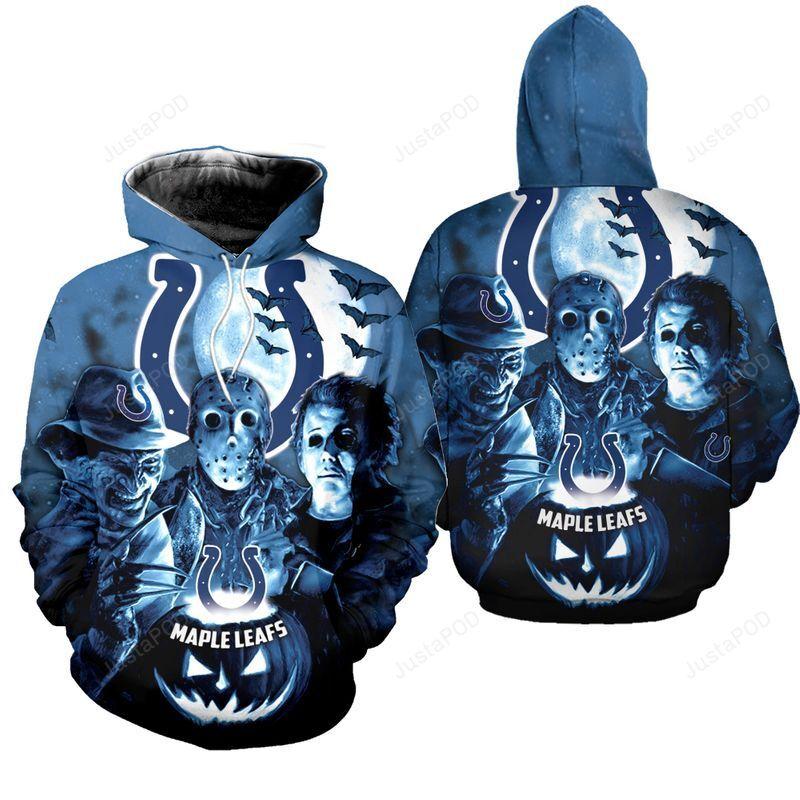 Stocktee Indianapolis Colts  3D All Over Print Hoodie, Zip-Up Hoodie