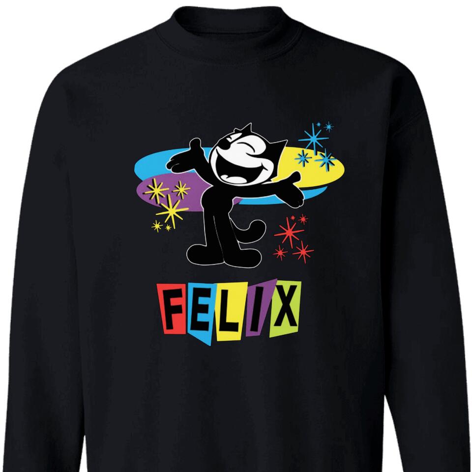 Funny Felix The Cat Cartoon Sweatshirt – Trending Personalized