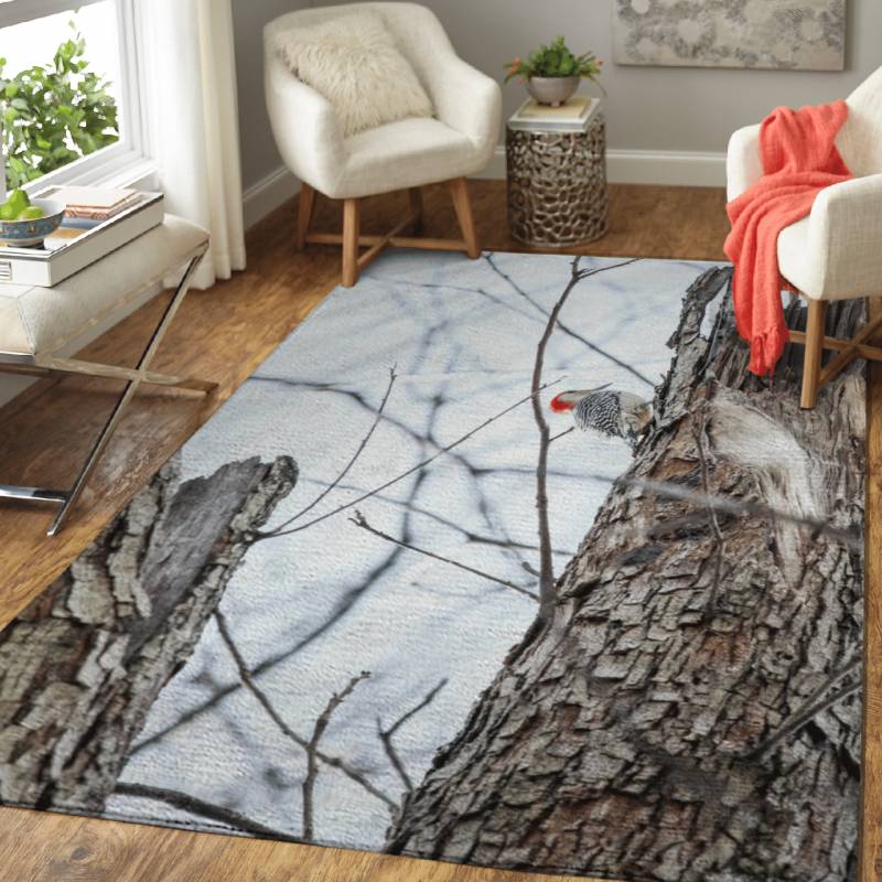 Woodpecker – Animals Area Rug Carpet