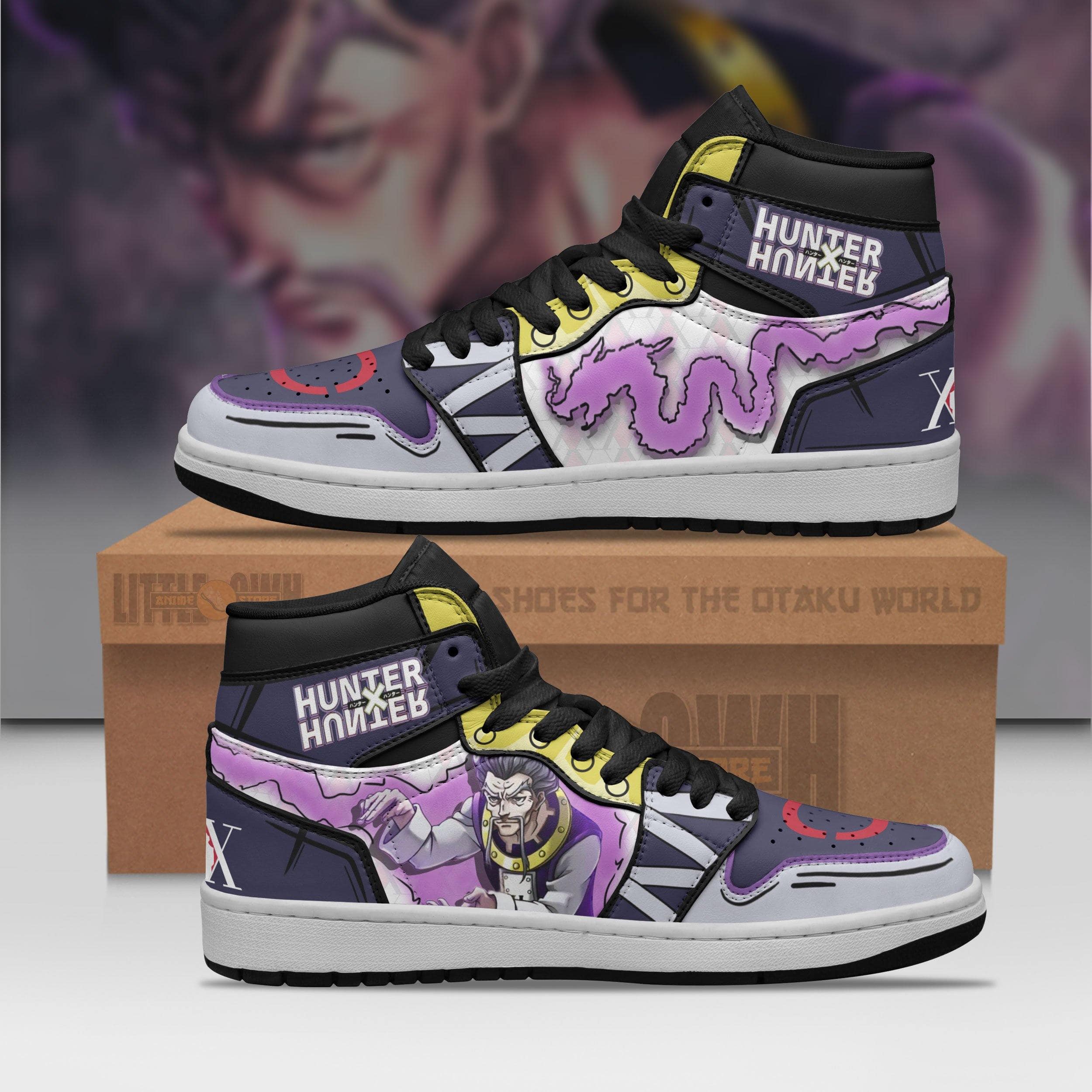 Zeno Zoldyck Jd Sneakers Custom Hunter X Hunter Anime Shoes