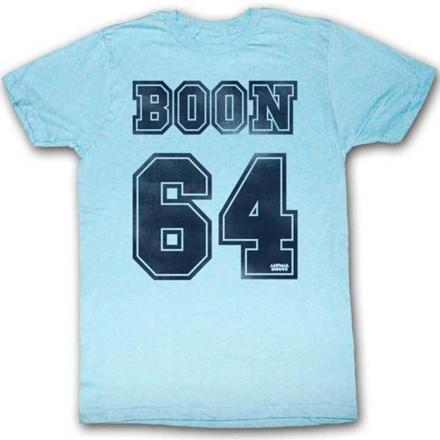 ANIMAL HOUSE-BOON-LIGHT BLUE HEATHER ADULT S/S T-SHIRT