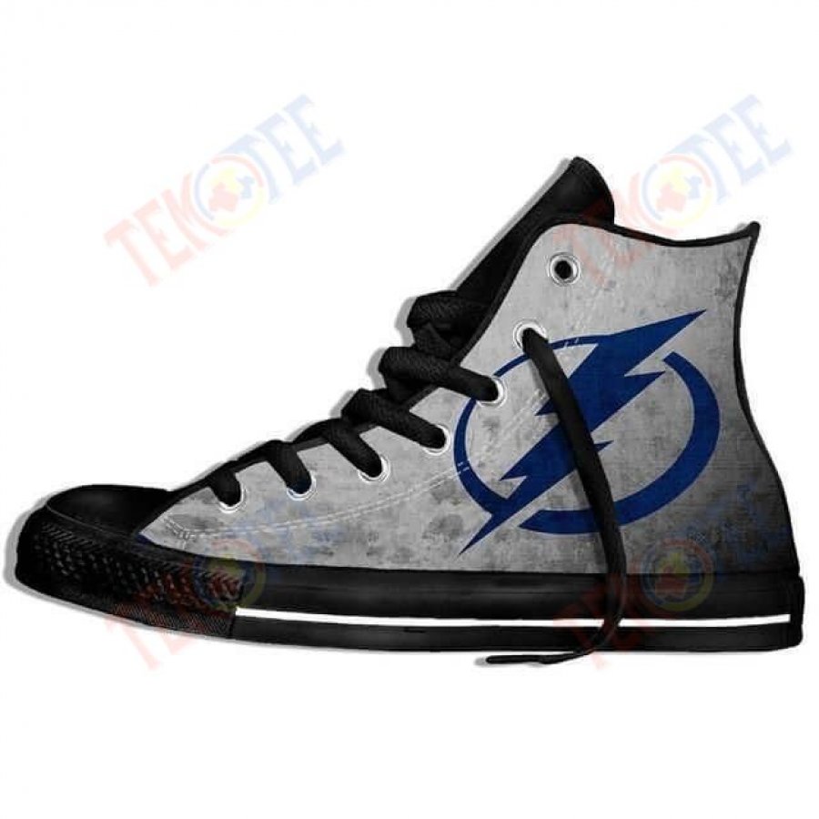 Mens Womens Tampa Bay Lightning Shoes High Top Sneaker TMT604