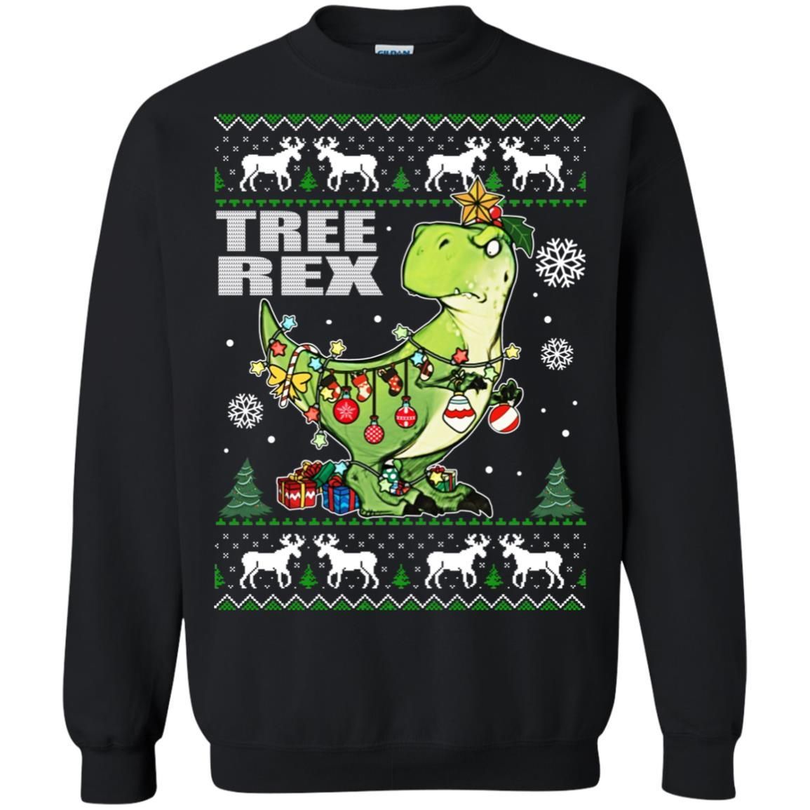 T-Rex Tree Rex Christmas Sweater