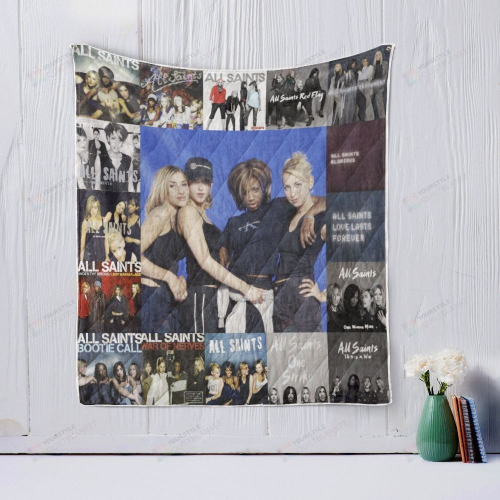 All Saints Fleece Blanket Quilt Blanket