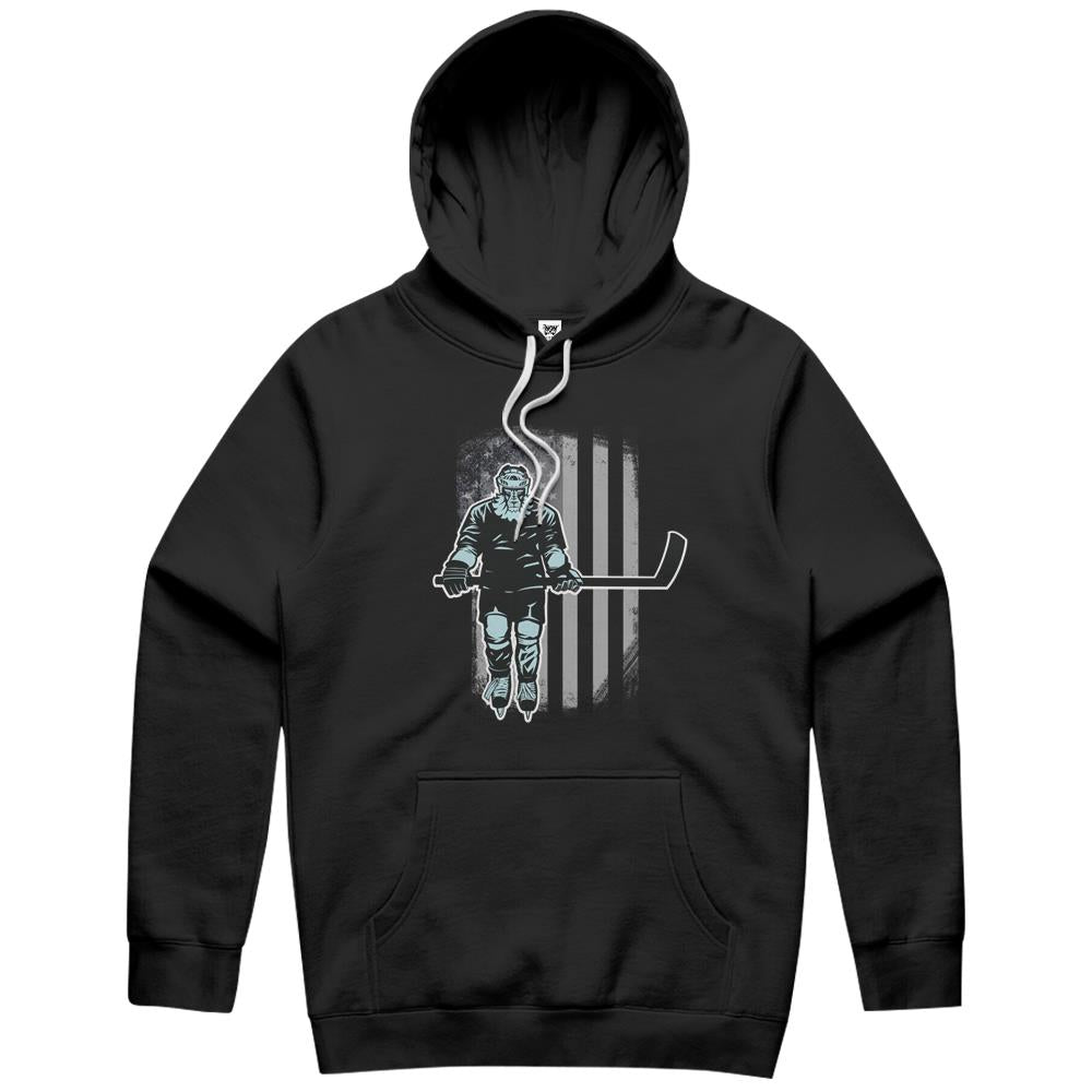 American Lion Hockey Player Hoodie