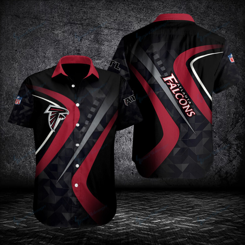 Atlanta Falcons Button Shirts Bg120