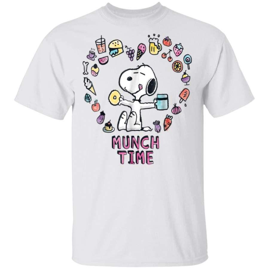 Funny Snoopy Munch Time Candy T Shirt