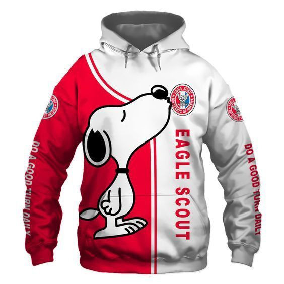 Piperstars Snoopy Eagle Scouts Hoodie & Zip Hoodie