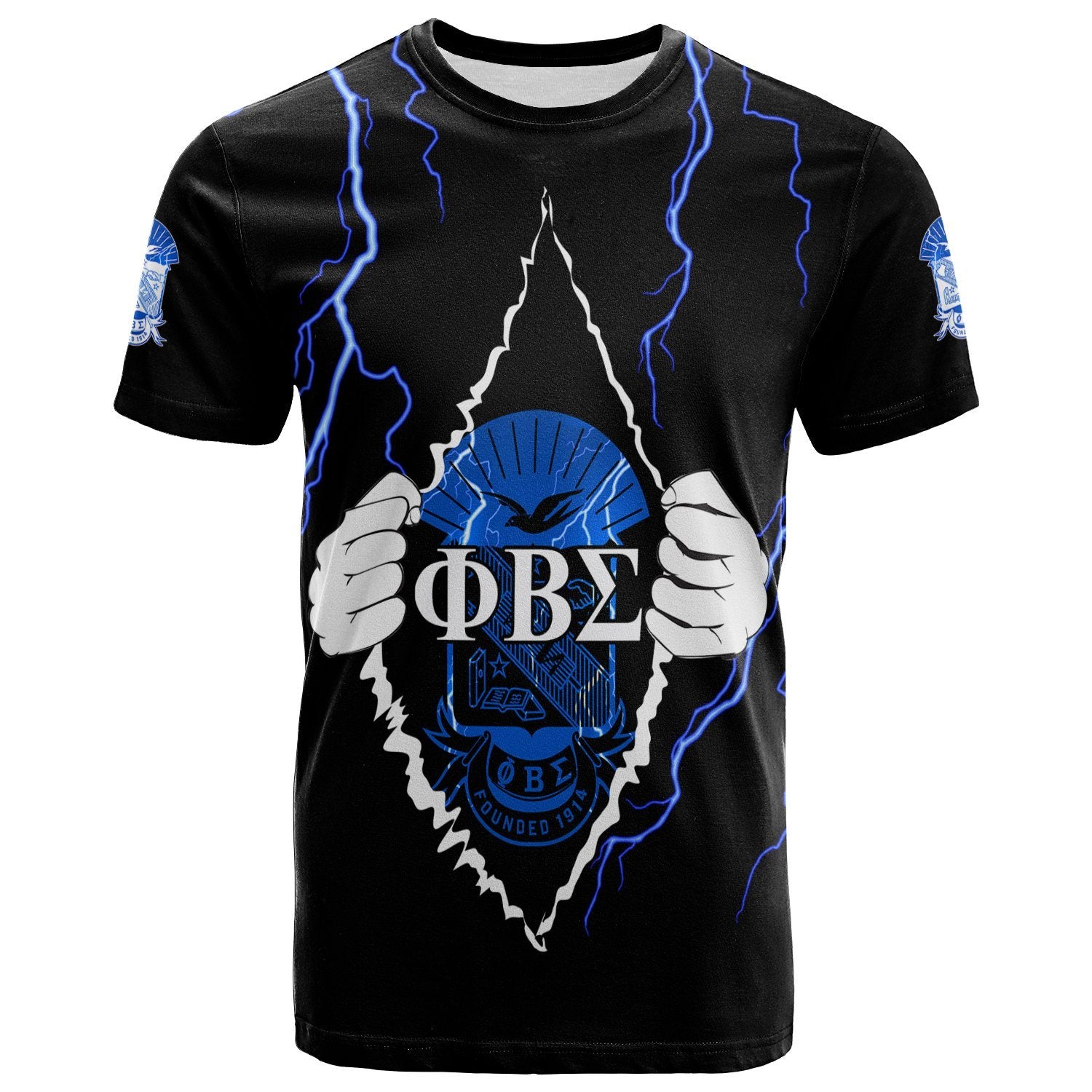 Phi Beta Sigma T Shirt Lightning Lt13