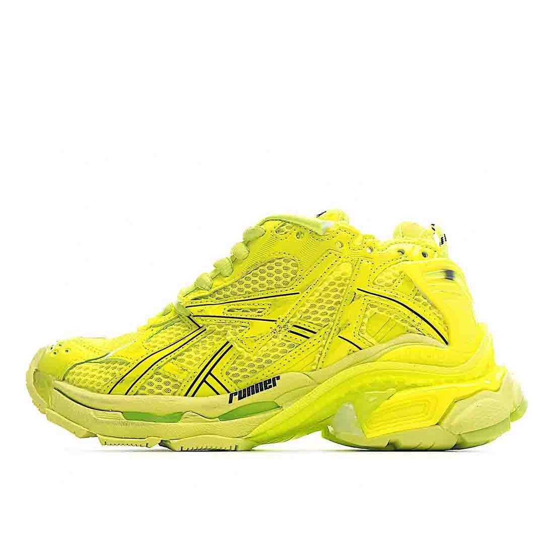 Balenciaga Runner In Neon Green Shoes Sneakers SNK132679894