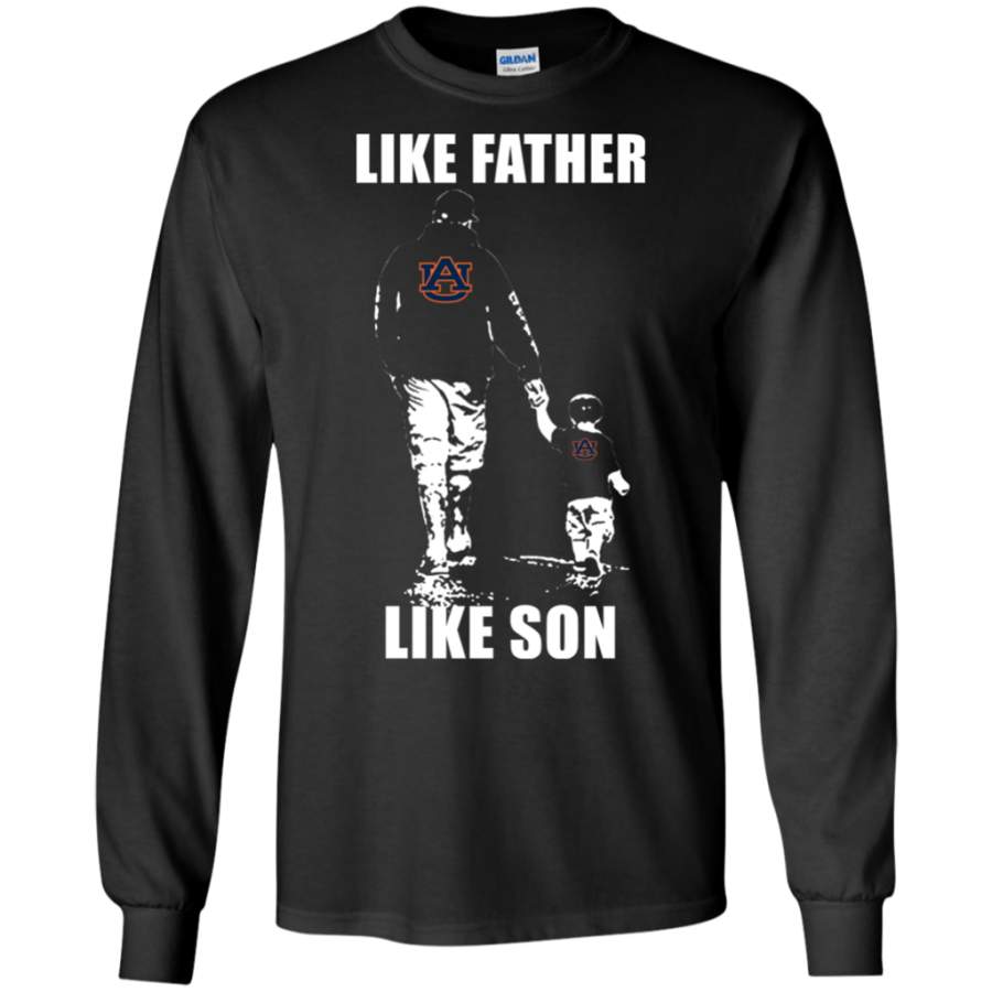 Fantastic Auburn Tigers – Like Father Like Son – Father’s Day Shirt G240 LS T-Shirt