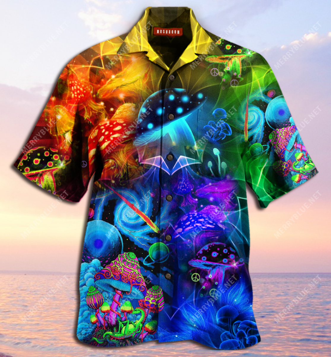 Amazing Magic Mushroom Hawaiian Shirt Ha51764