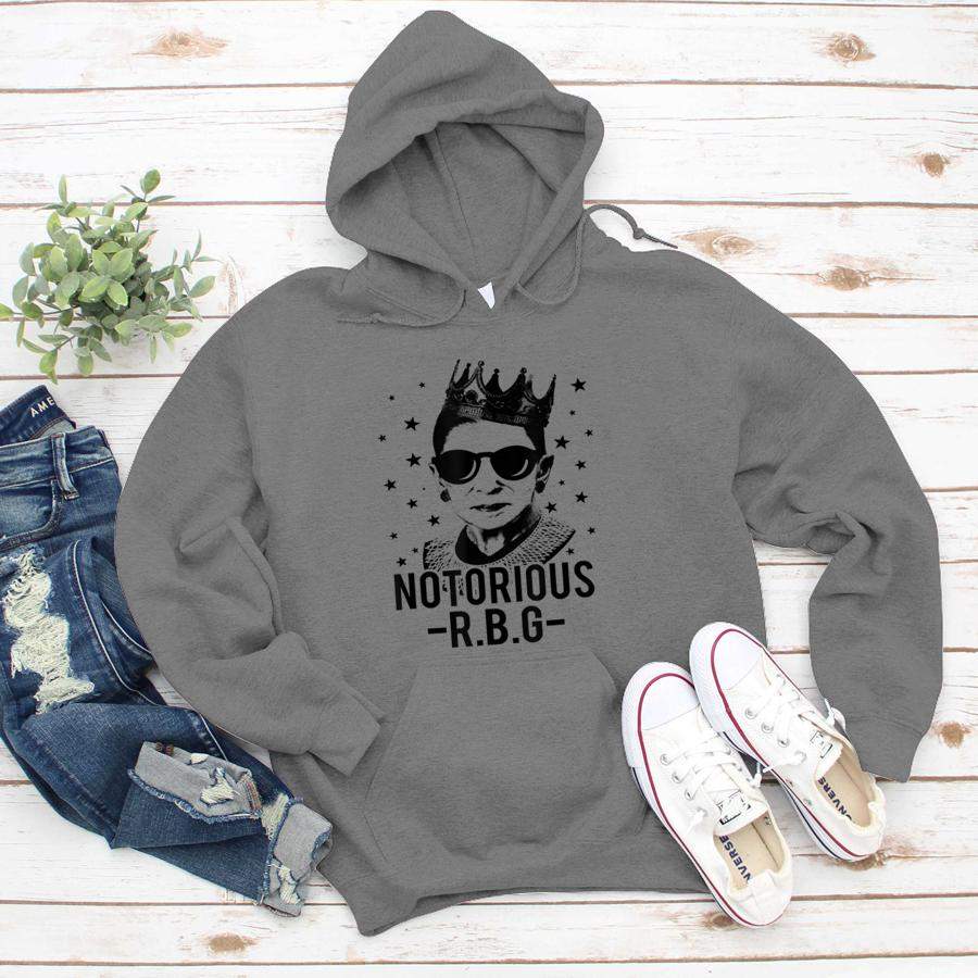 Notorious RBG Ruth Bader Ginsburg Shirts Political Feminist  Hoodie