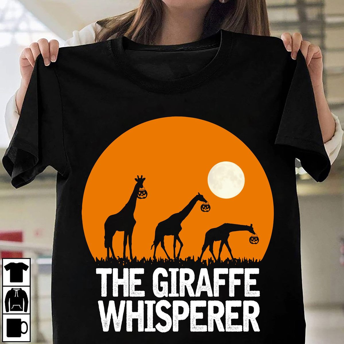 The Giaffe Whisperer, Halloween – Standard T-Shirt, Gift For Animal Lover, Gift For Giraffe Lover T-Shirt Hoodie All Color Size S-5Xl