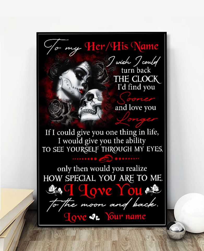 Skull How Special You Are To Me Custom Poster GG