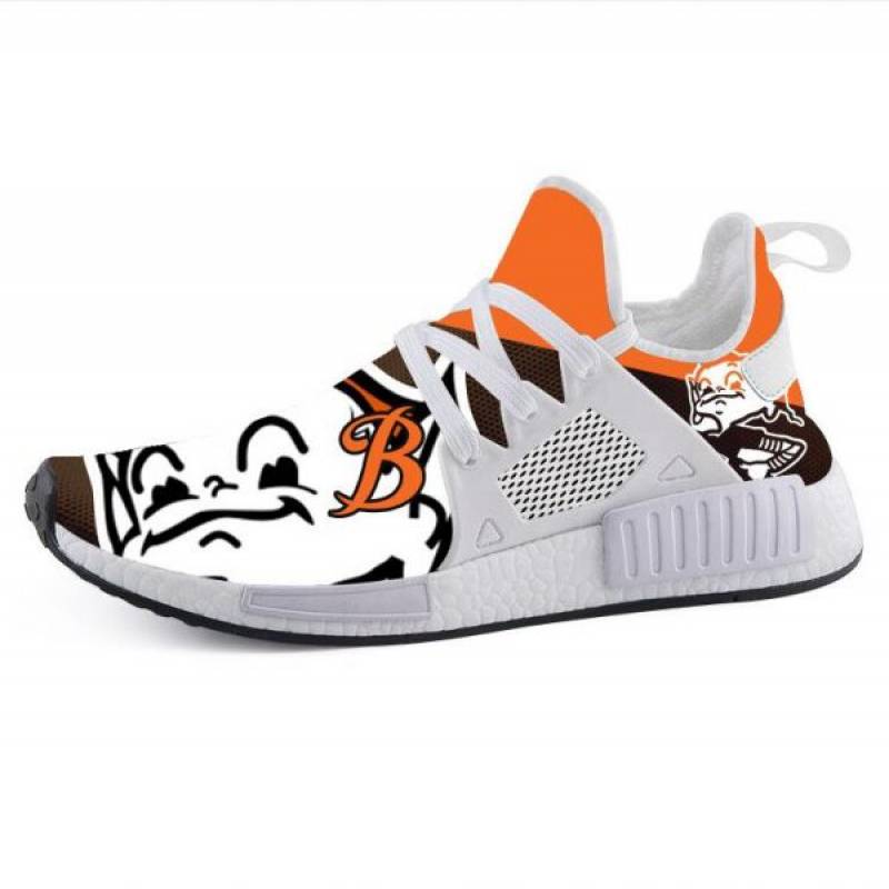 Cleveland Browns Nmd Lightweight Sneakers, Cleveland Browns Running Shoes