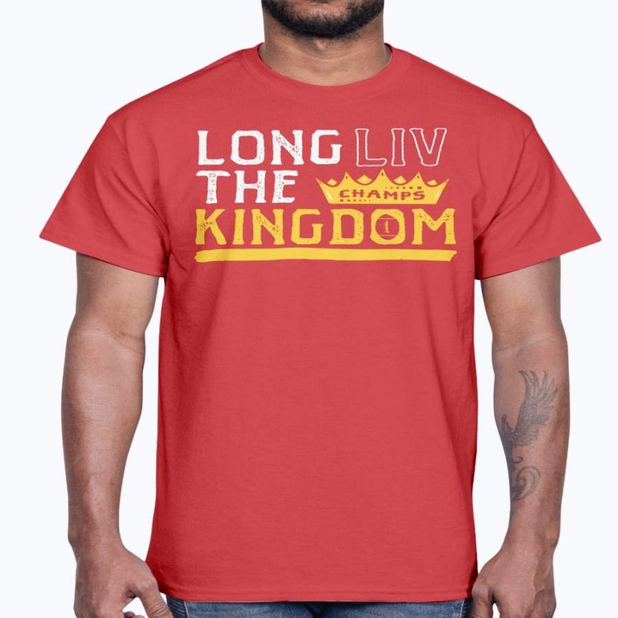 LONG LIV THE KINGDOM SHIRT  Kansas City Chiefs Super Bowl LIV Champions