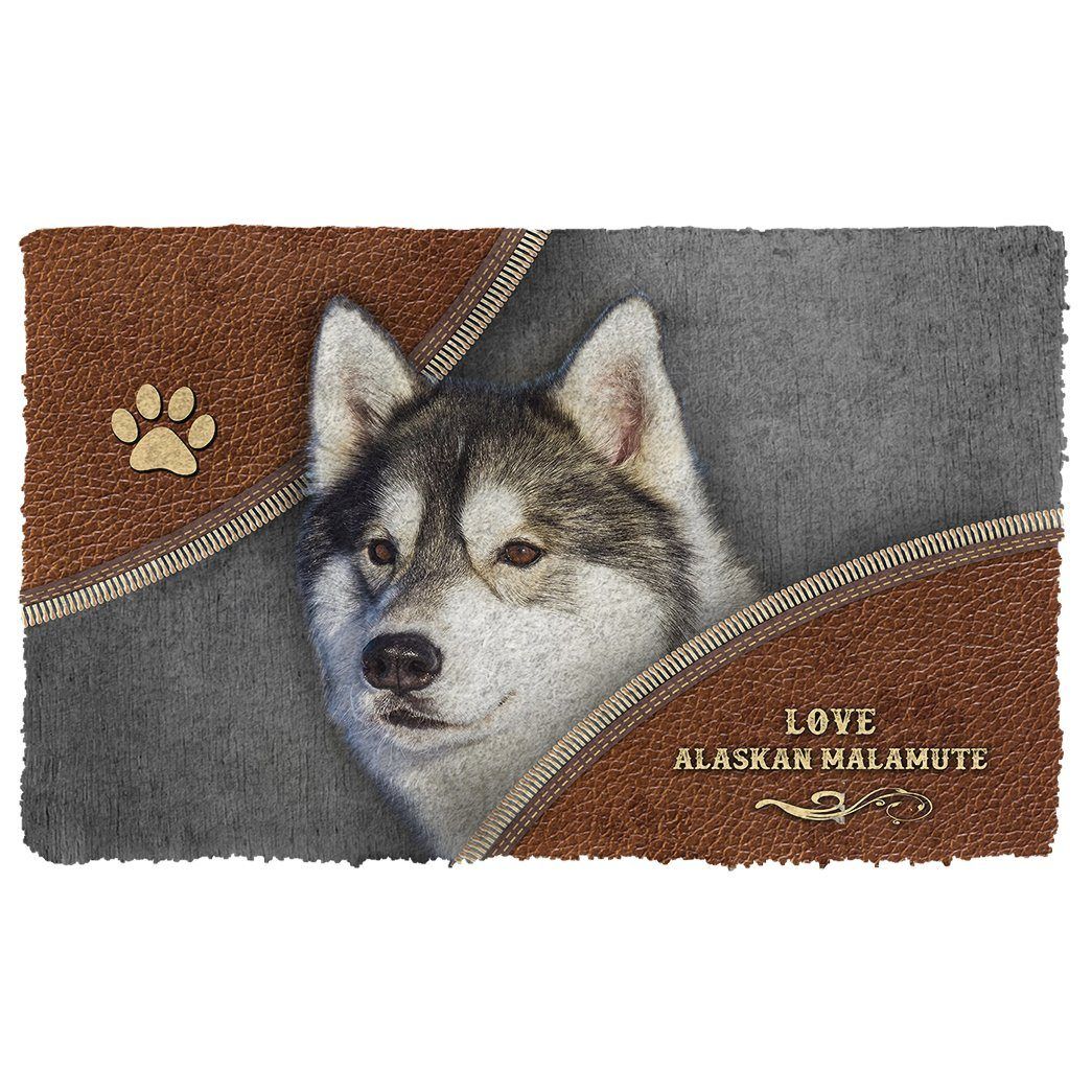 Gearhumans 3D Alaskan Malamute Doormat