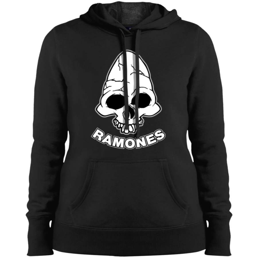 Ramones Caveira Ladies Pullover Hoodie