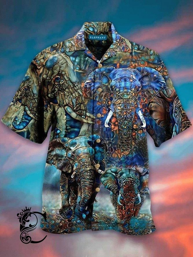 Chillicothemall Elephant Hawaiian Shirt