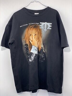 Vintage Melissa Etheridge 1996 Your Little Secret World Tour Shirt  Winterland 1415