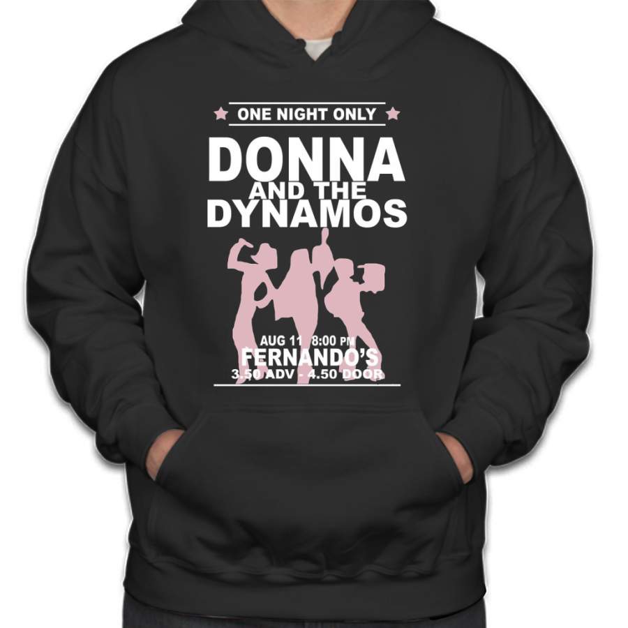 Donna and the Dynamos – White Hoodie