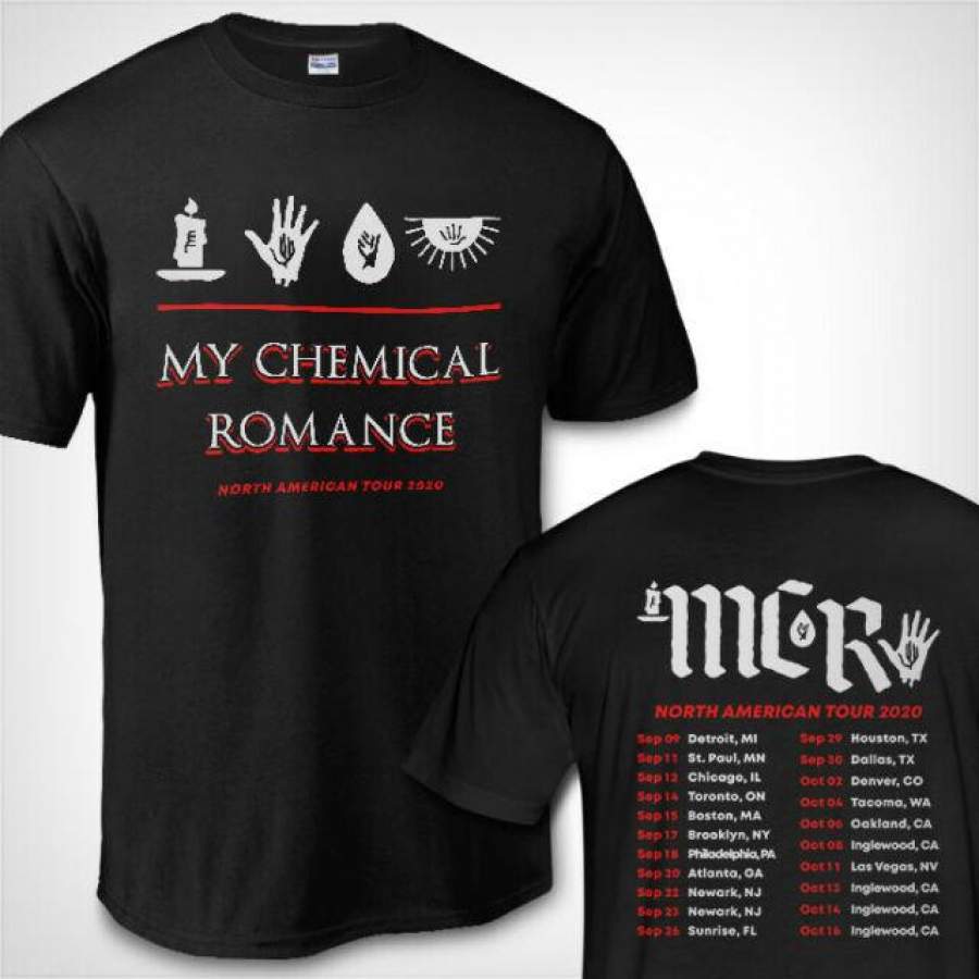 My Chemical Romance Band North American Tour 2020 T-Shirt