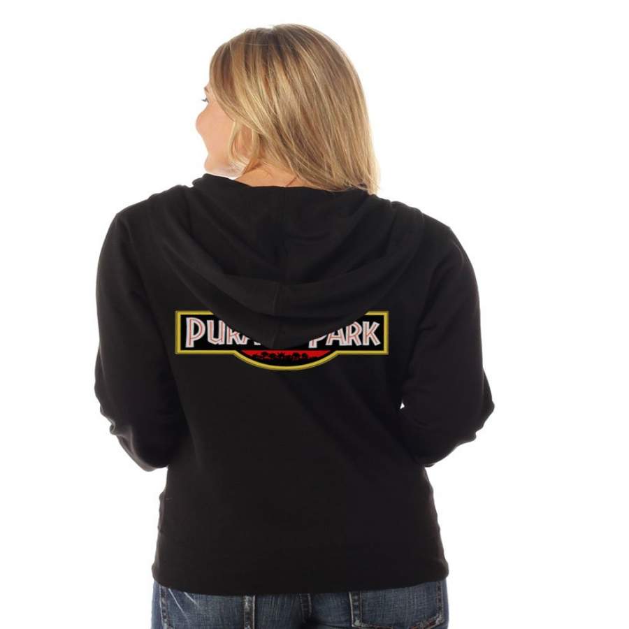 Women’s | Purassic Park | Zip Hoodie